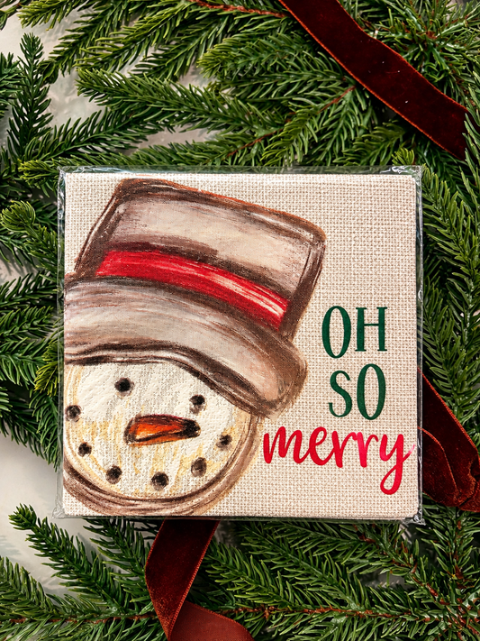 Mud Pie Holiday Beverage Napkins | Set of 12