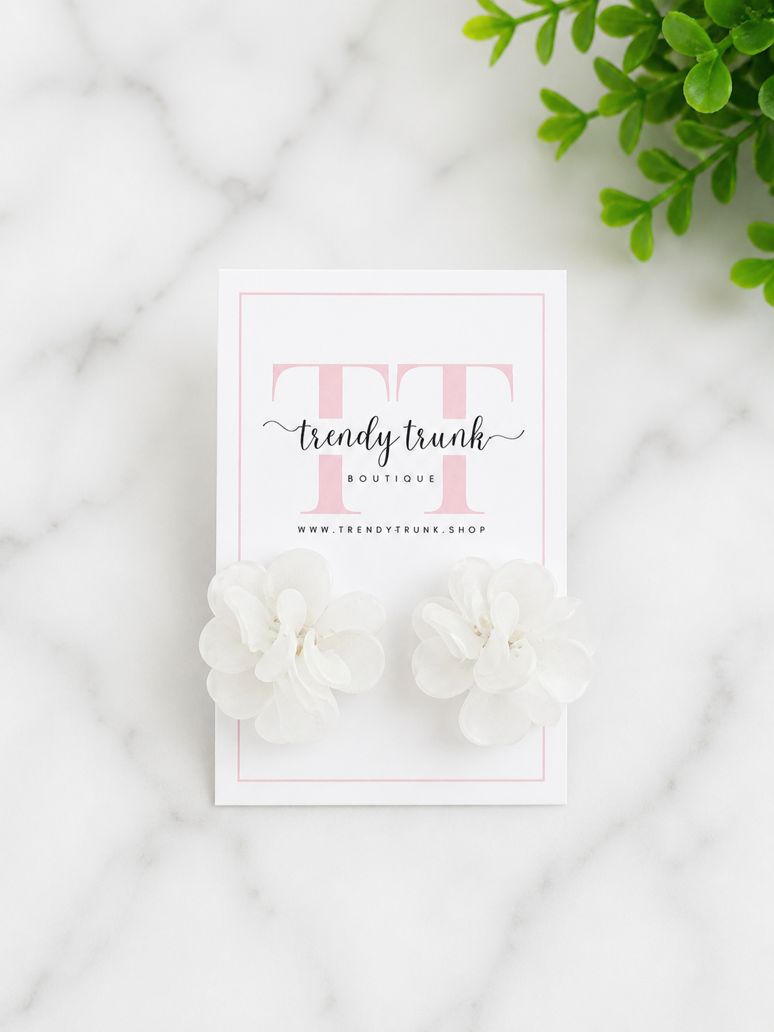 Frosted Bloom Earrings