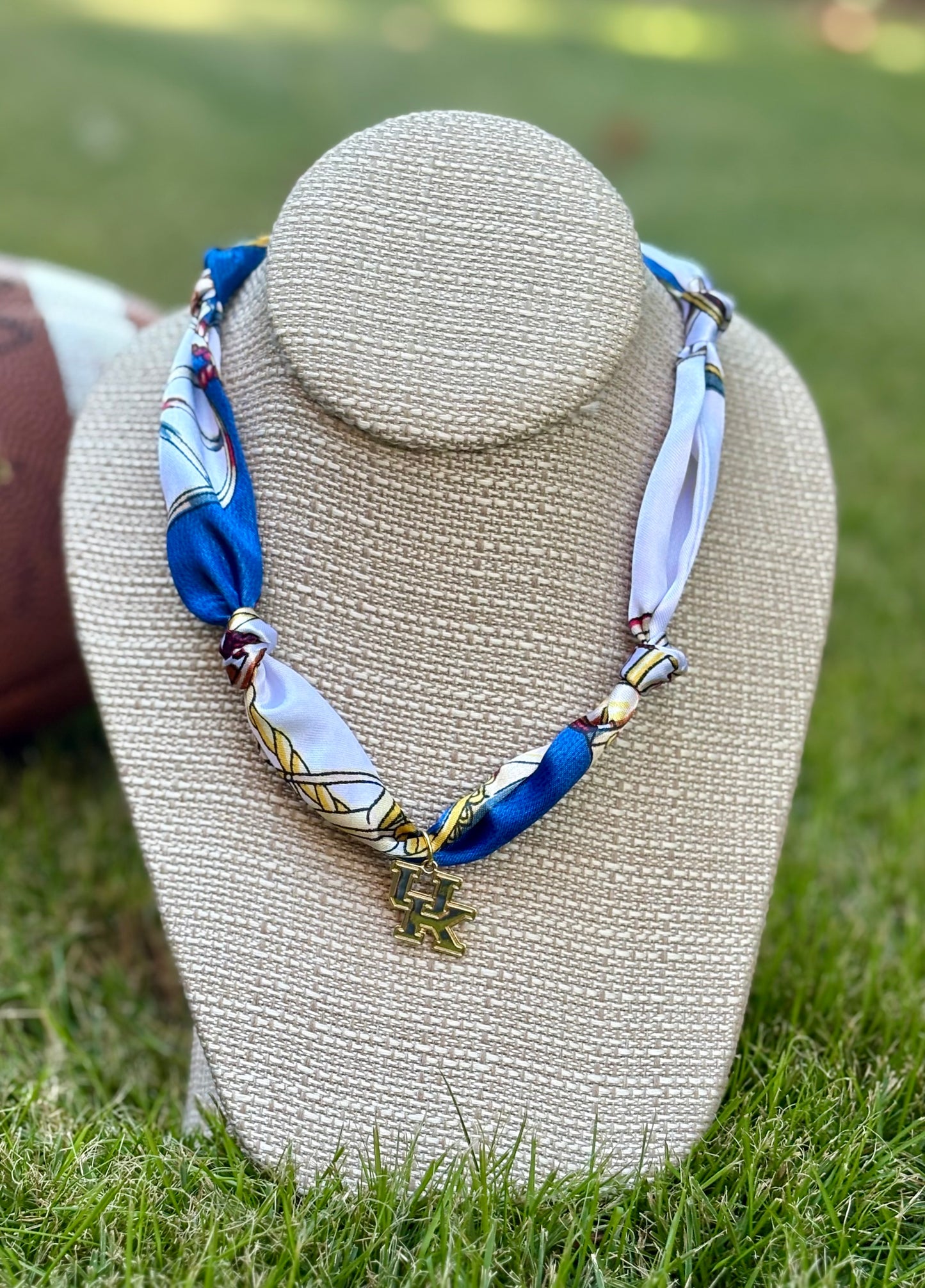 Gameday Team Charm Scarf Necklaces