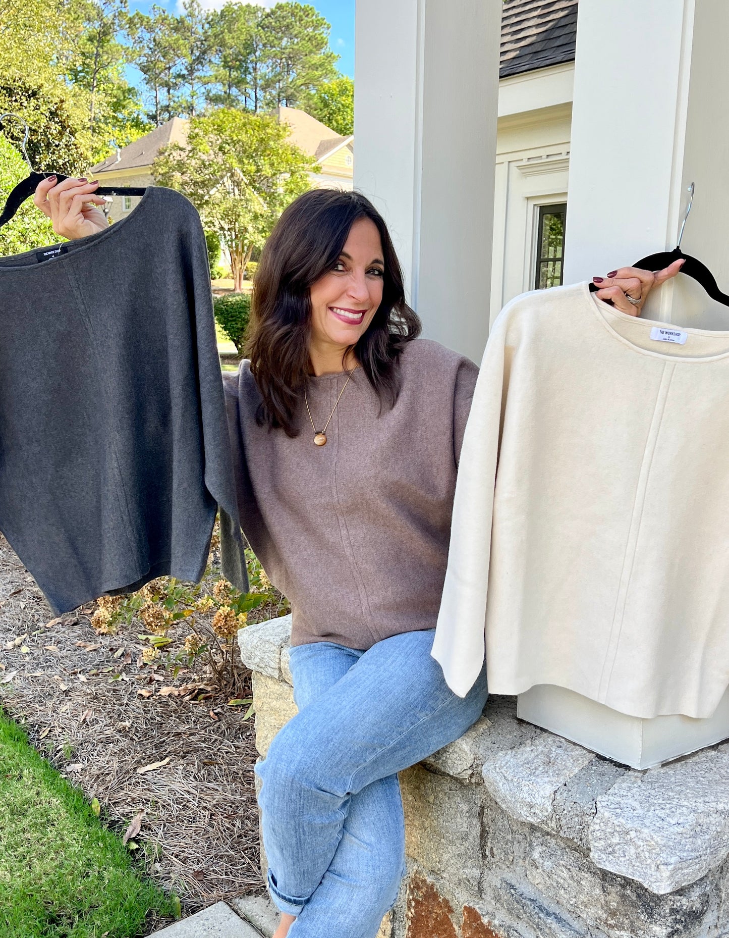 Charcoal Ultimate Soft Knit Pullover