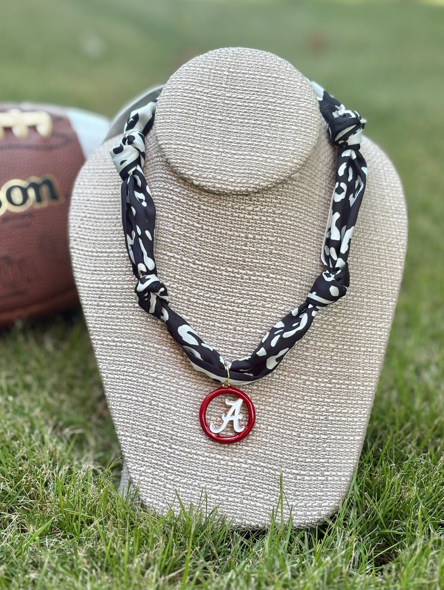 Gameday Team Charm Scarf Necklaces