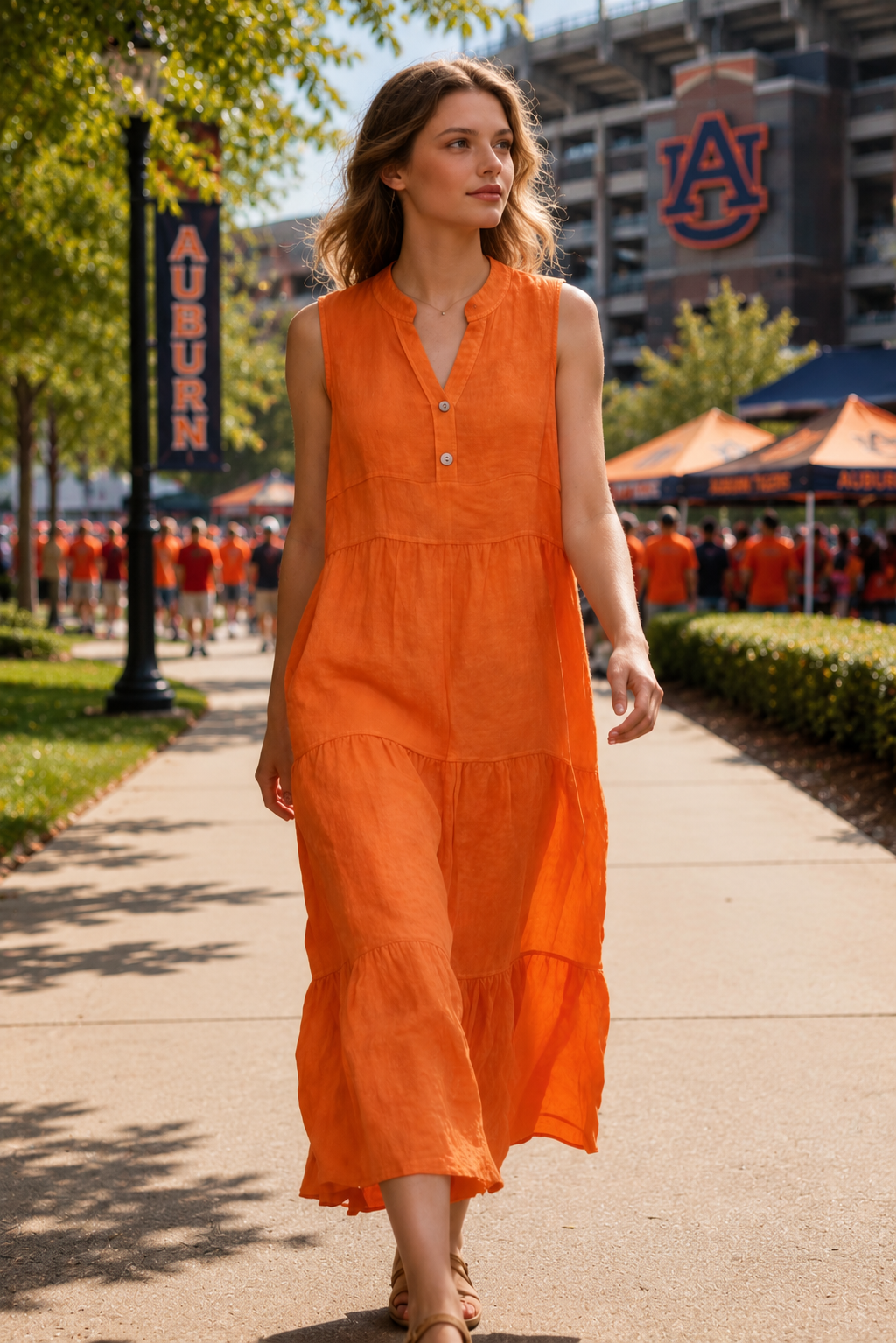 The Portofino Linen Dress