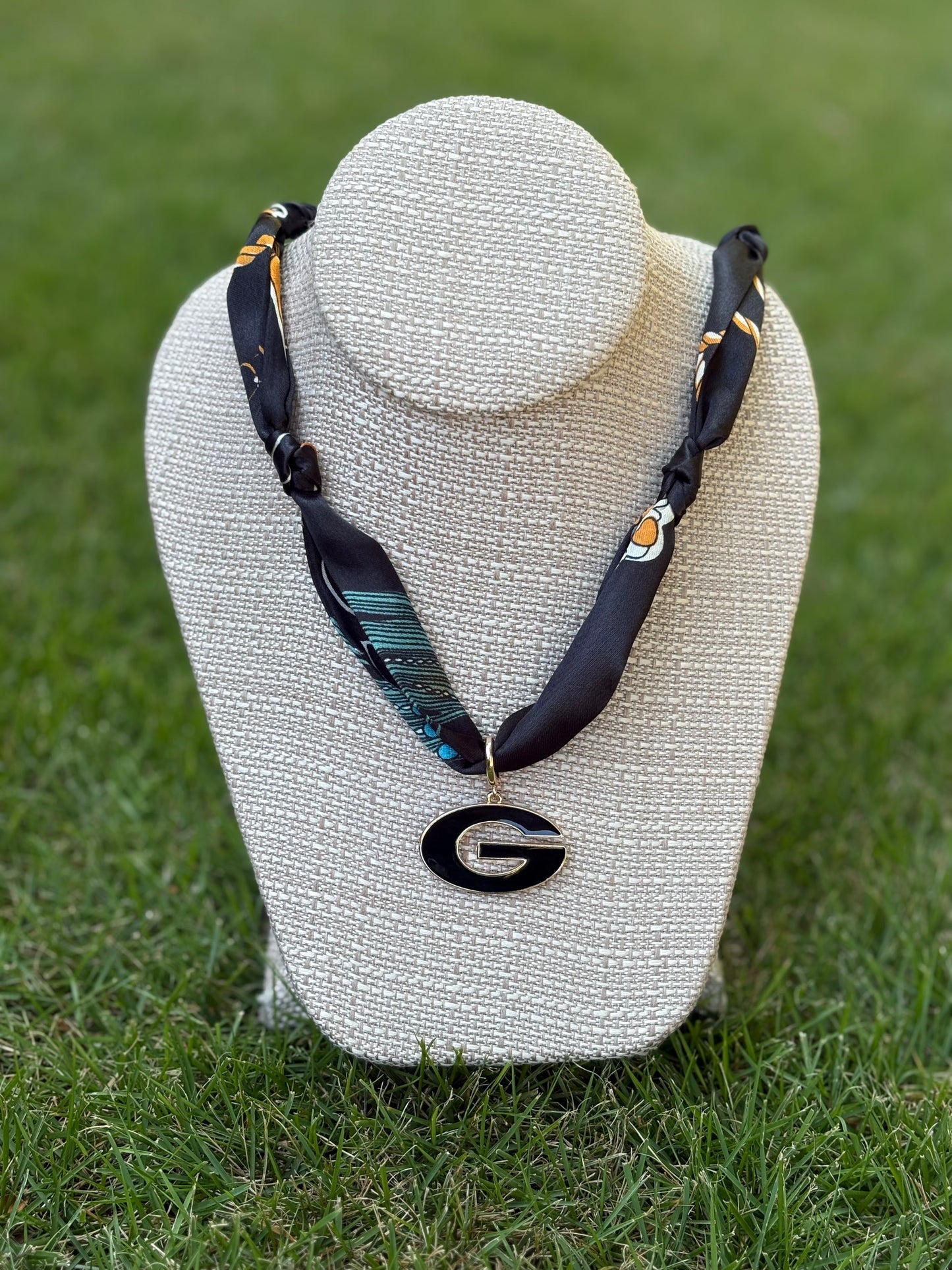 Gameday Team Charm Scarf Necklaces