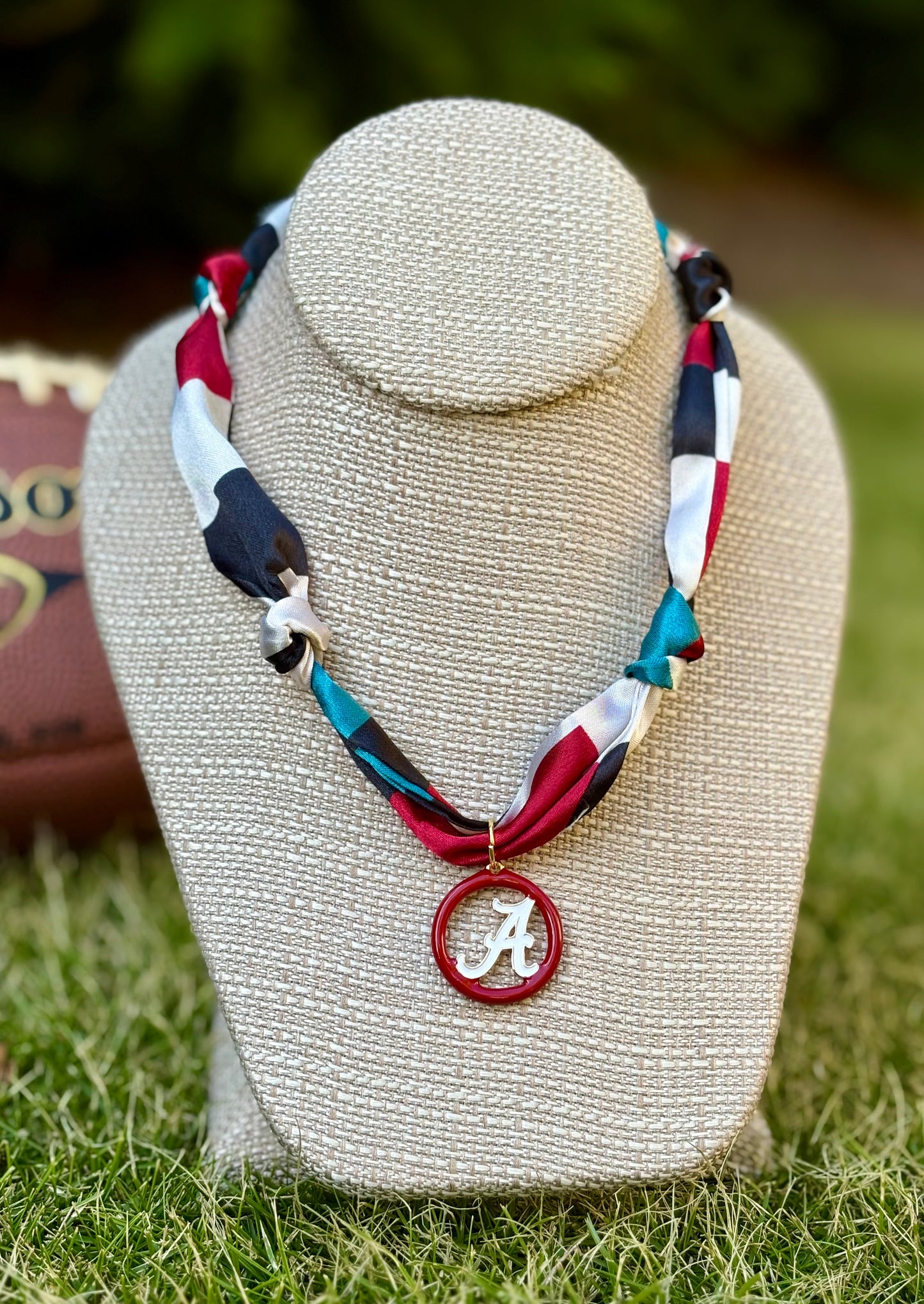 Gameday Team Charm Scarf Necklaces