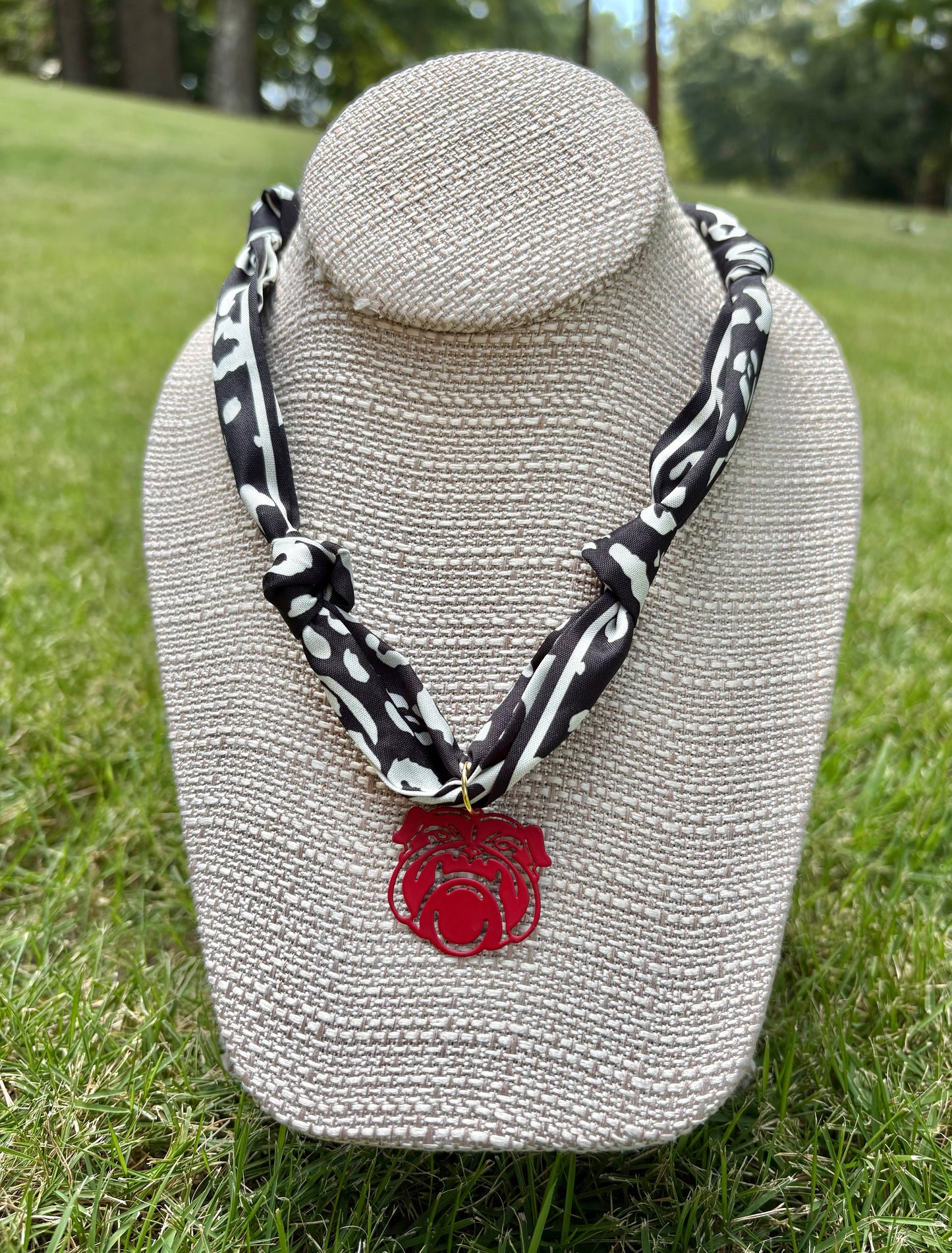Gameday Team Charm Scarf Necklaces