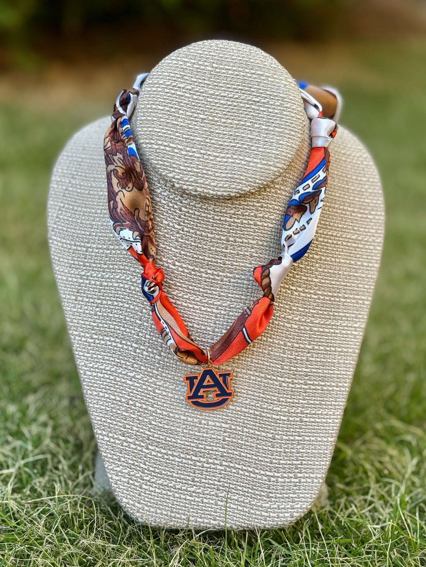 Gameday Team Charm Scarf Necklaces
