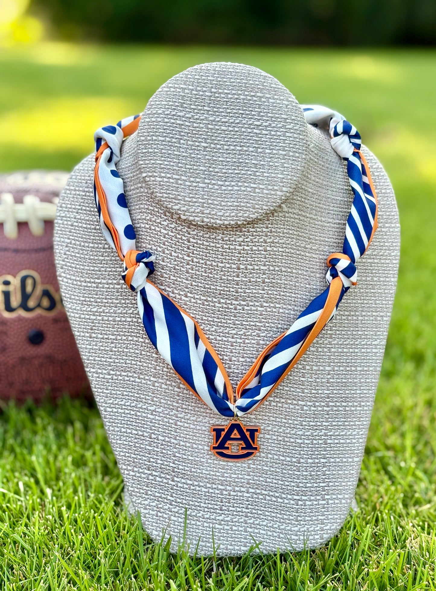 Gameday Team Charm Scarf Necklaces