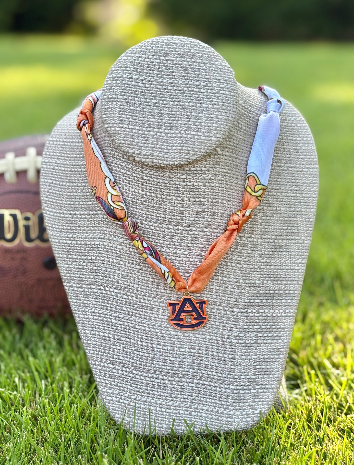 Gameday Team Charm Scarf Necklaces