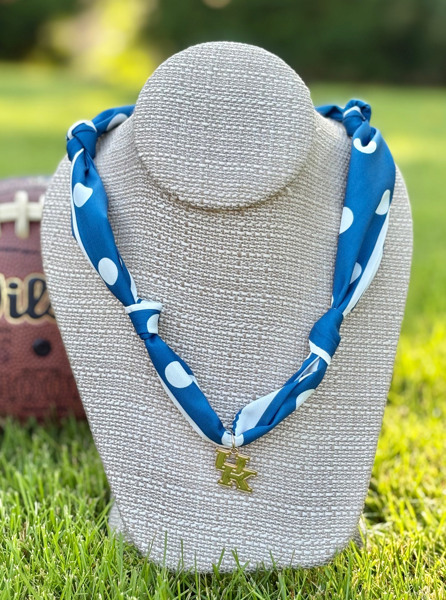 Gameday Team Charm Scarf Necklaces