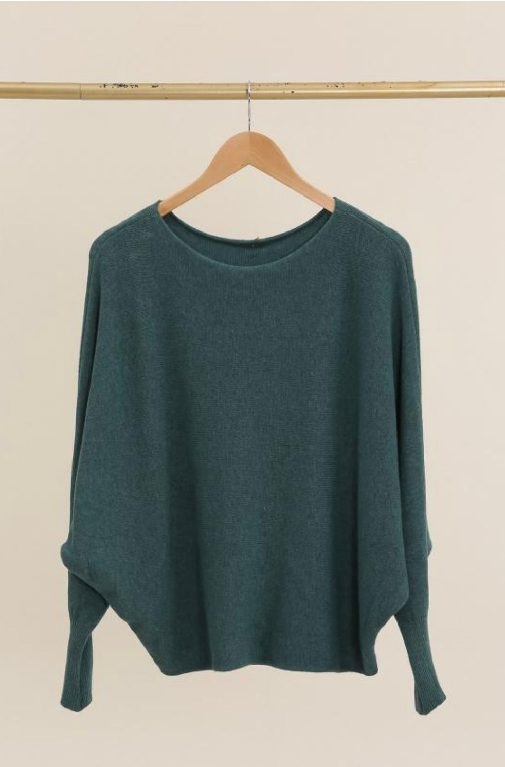 Dolman Sleeve Cashmere Blend Sweater / 8 colors