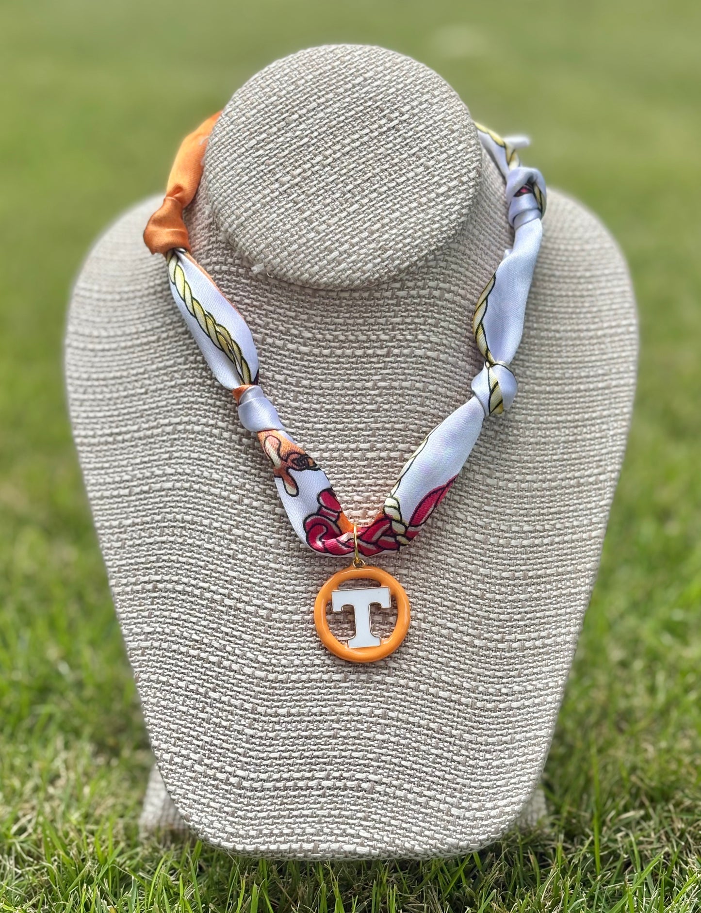 Gameday Team Charm Scarf Necklaces