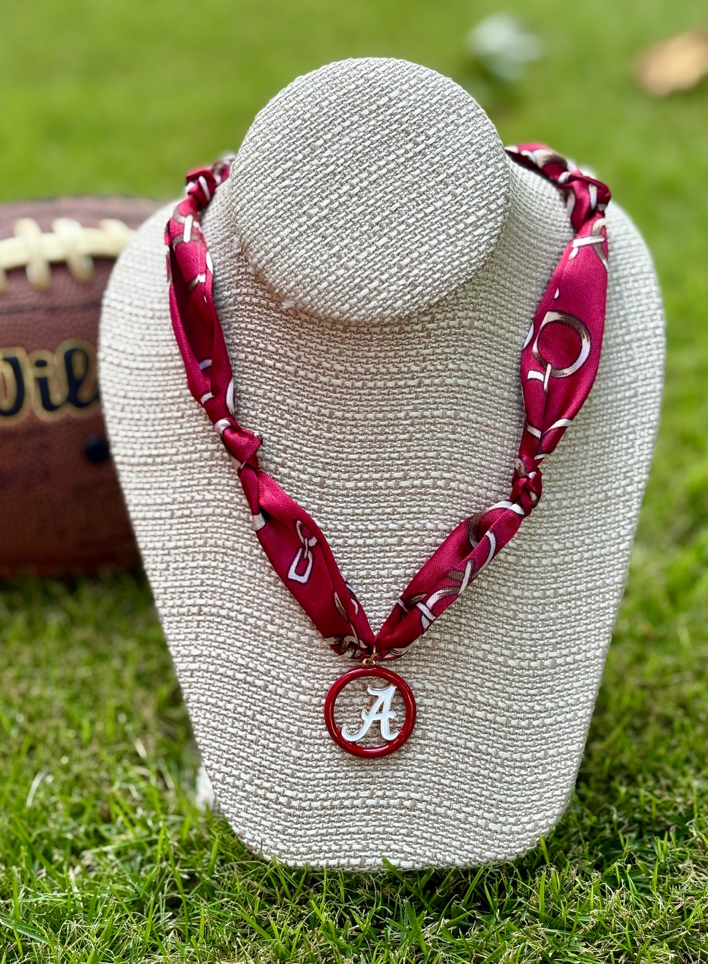 Gameday Team Charm Scarf Necklaces