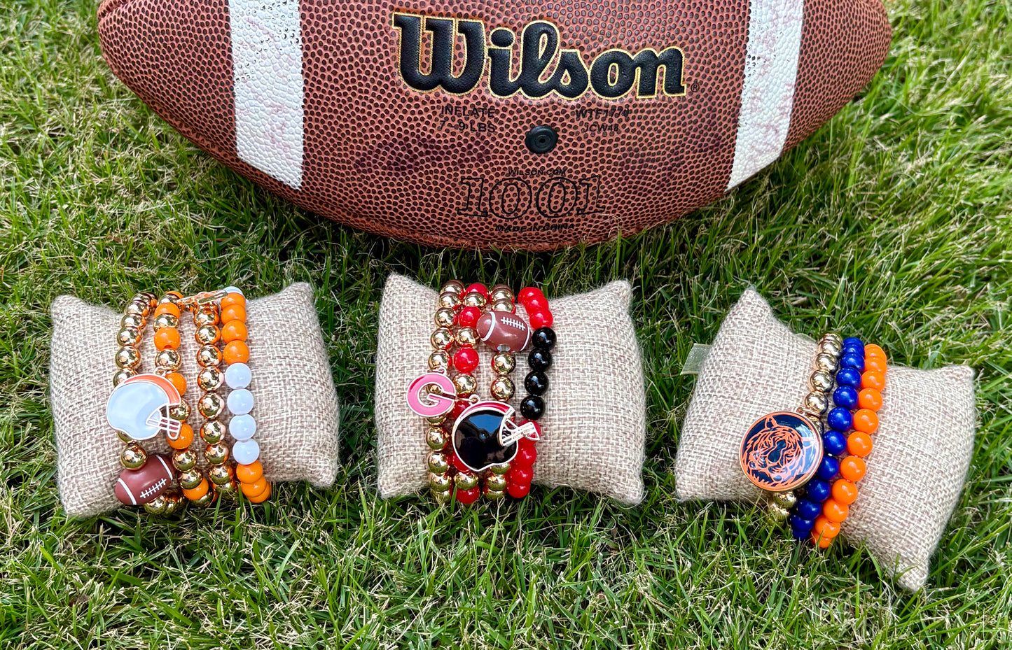 Game Day Stretch Bracelet Set / 3 colors