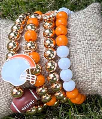 Game Day Stretch Bracelet Set / 3 colors