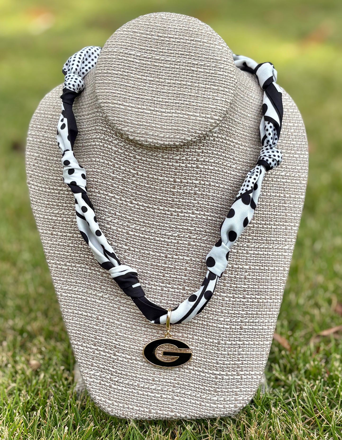 Gameday Team Charm Scarf Necklaces