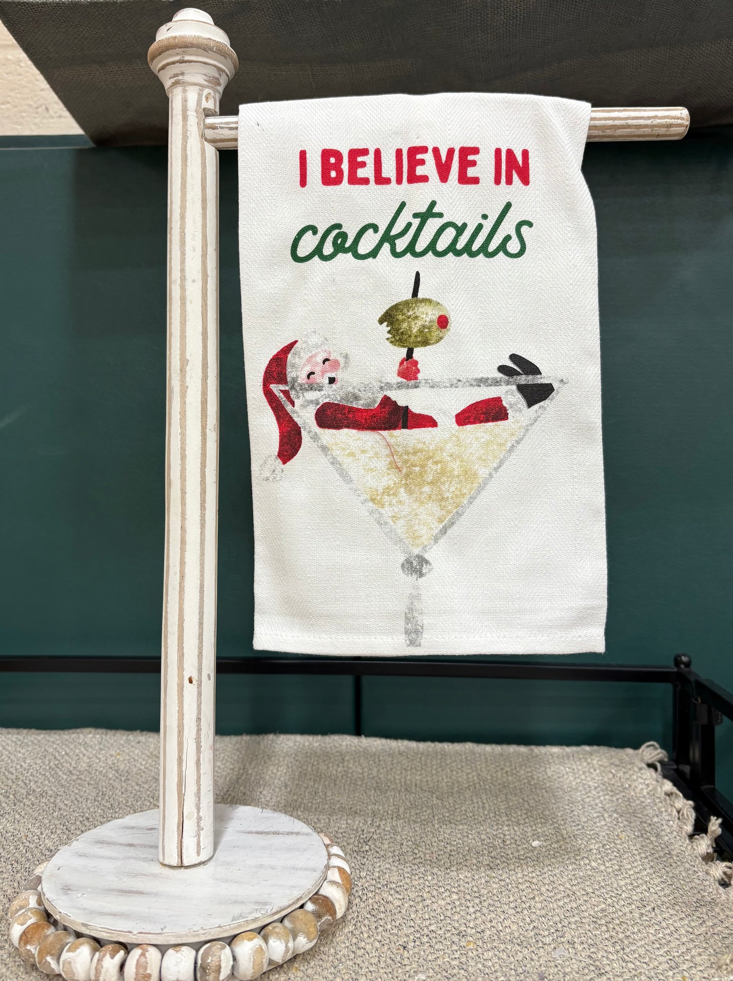 "Jingle 'Til You Tingle" Mudpie Tea Towel