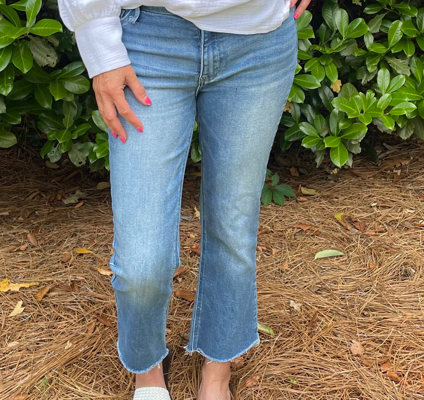 Regina Ankle Flare Jean
