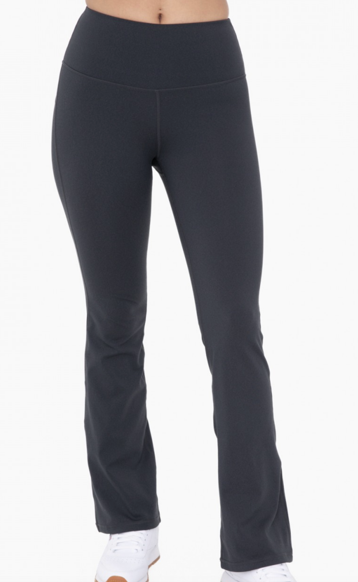 Flare Swoop Back Highwaisted Leggings