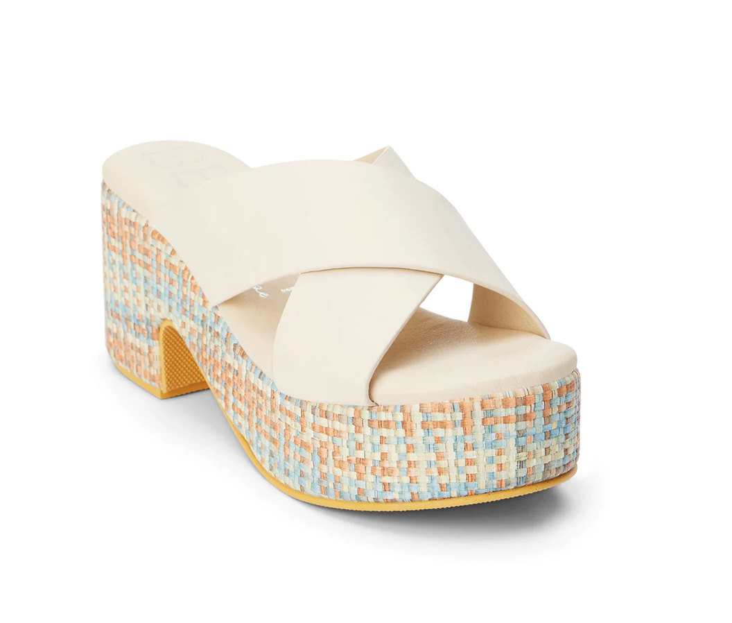 Beach Matisse Nellie Ivory Platform Heel