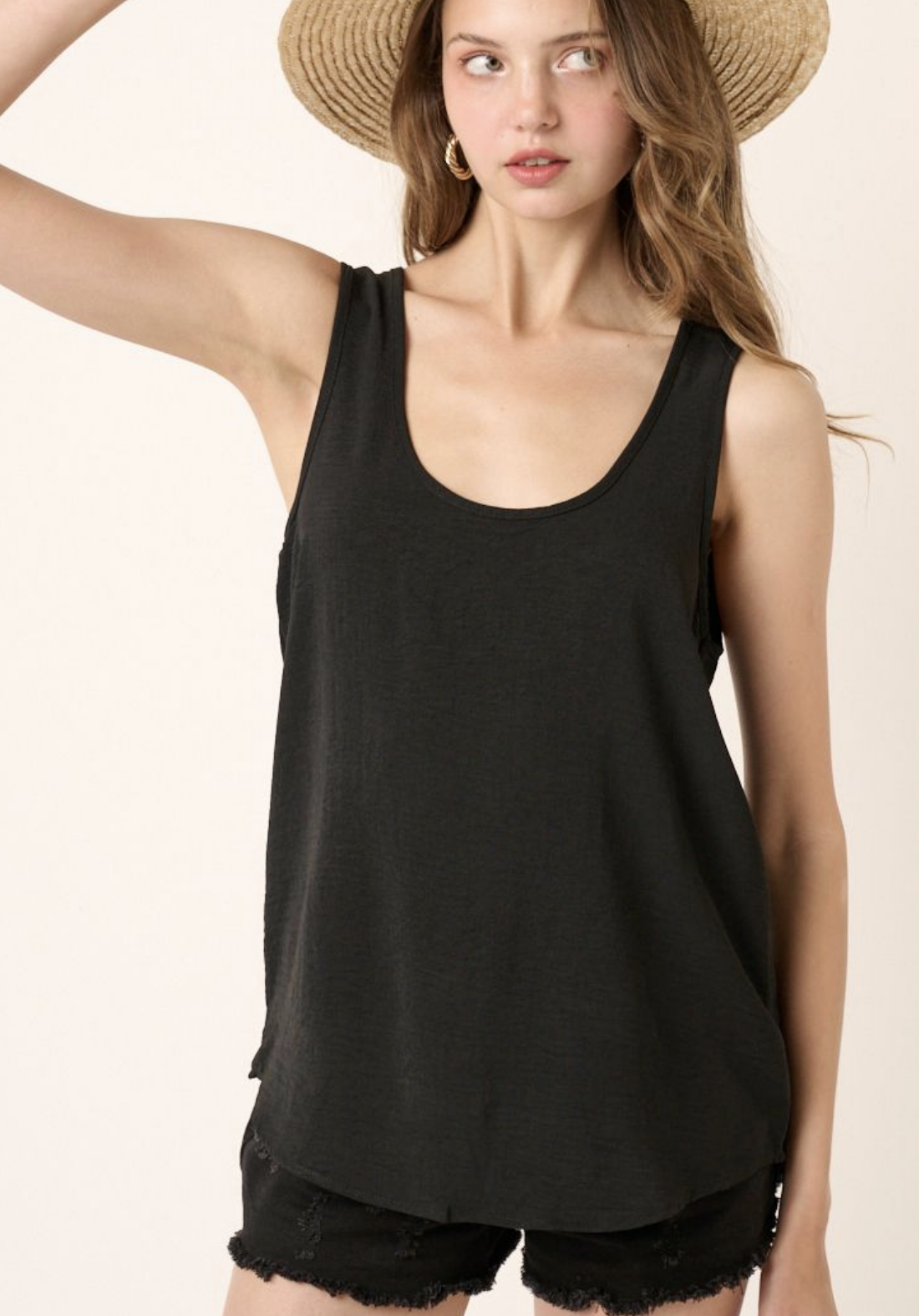 Air Flow Scoop Neck Tank /2 colors