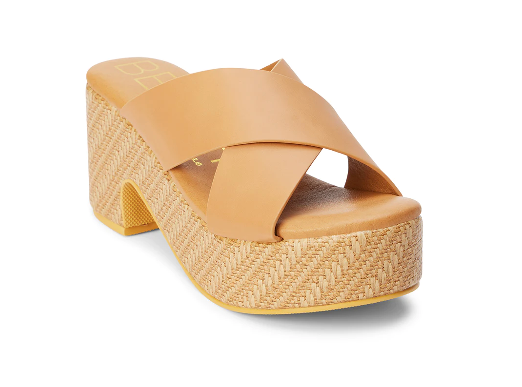 Beach Matisse Nellie TAN Platform Heel