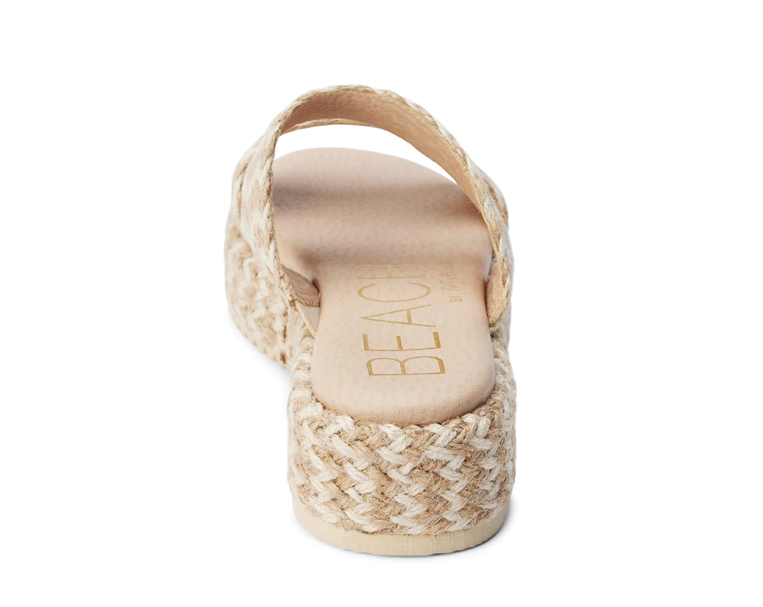 Borderline Natural Platform Sandal