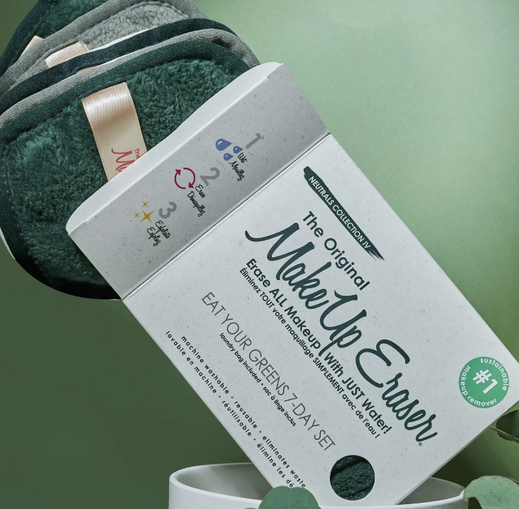 Eat your Greens Makeup Eraser 7 day Set