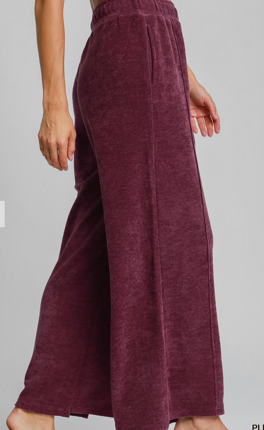 Chenille Pants with Pockets 4 colors