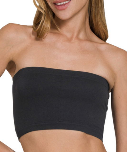 One Size Seamless Bandeau- 3 colors