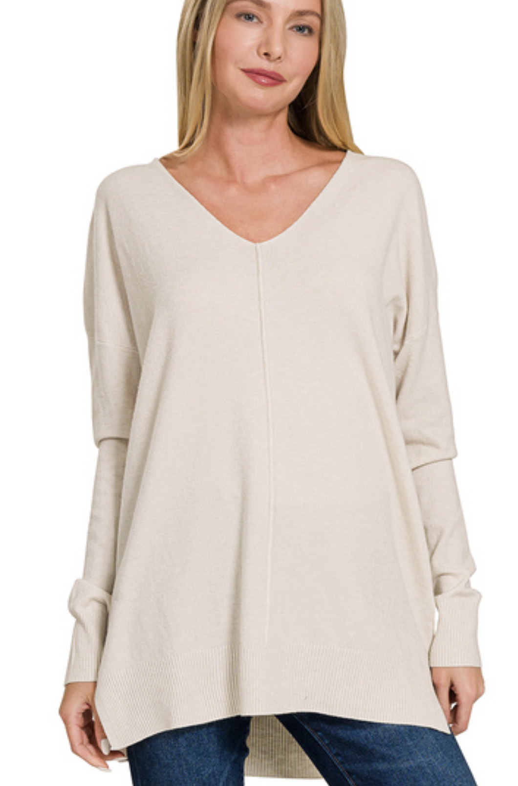 Everyday Front Seam Sweater / 5 colors