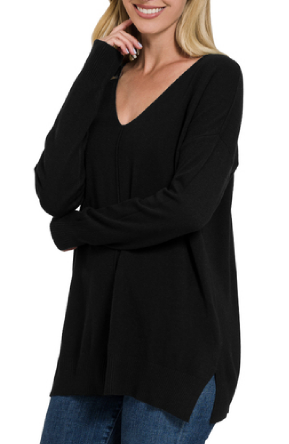 Everyday Front Seam Sweater / 5 colors