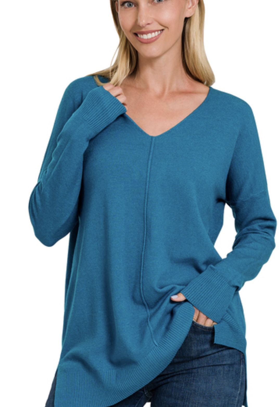 Everyday Front Seam Sweater / 5 colors