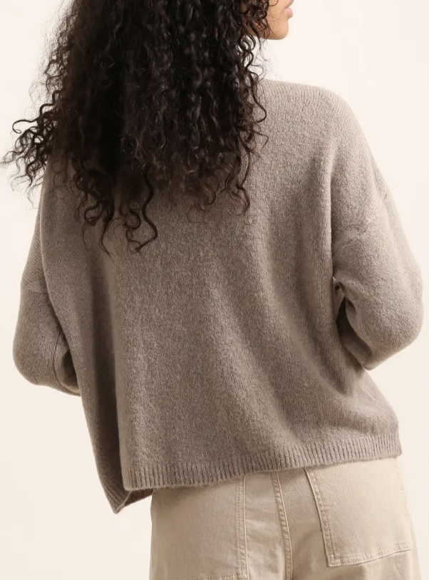 Ruffle Detail Collar Cardigan / 3 colors