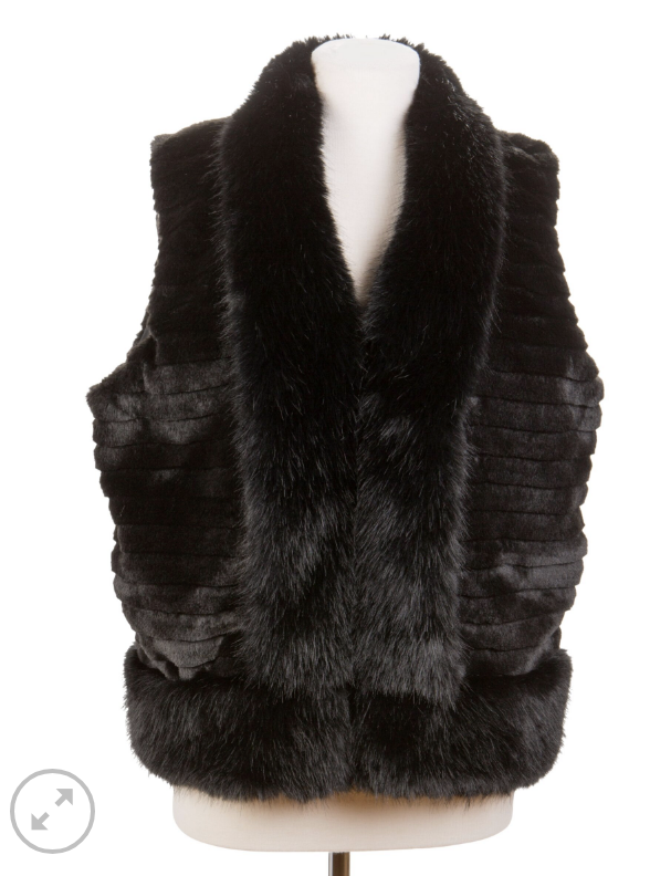 Everyday Luxe Fur Vest / 2 colors