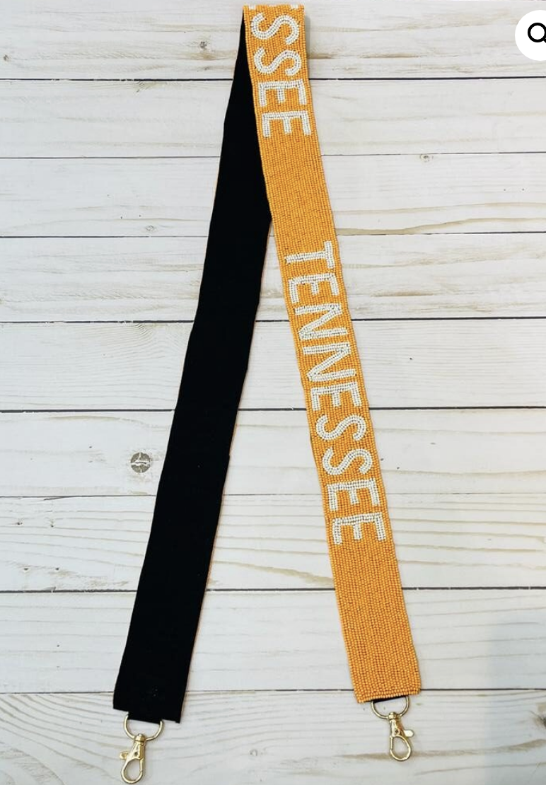 Collegiate Beaded Game Day Purse Straps