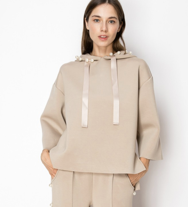 Francine French Scuba Pearl Hoodie / 9 colors
