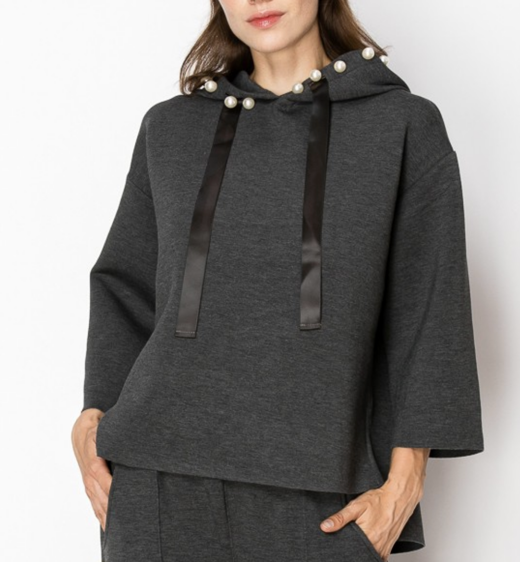 Francine French Scuba Pearl Hoodie / 9 colors