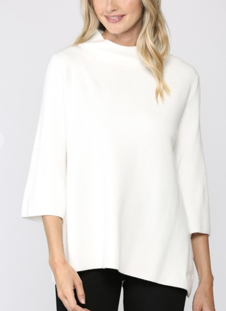 It’s Fate Mock neck Bell Sleeve Sweater / 6 colors