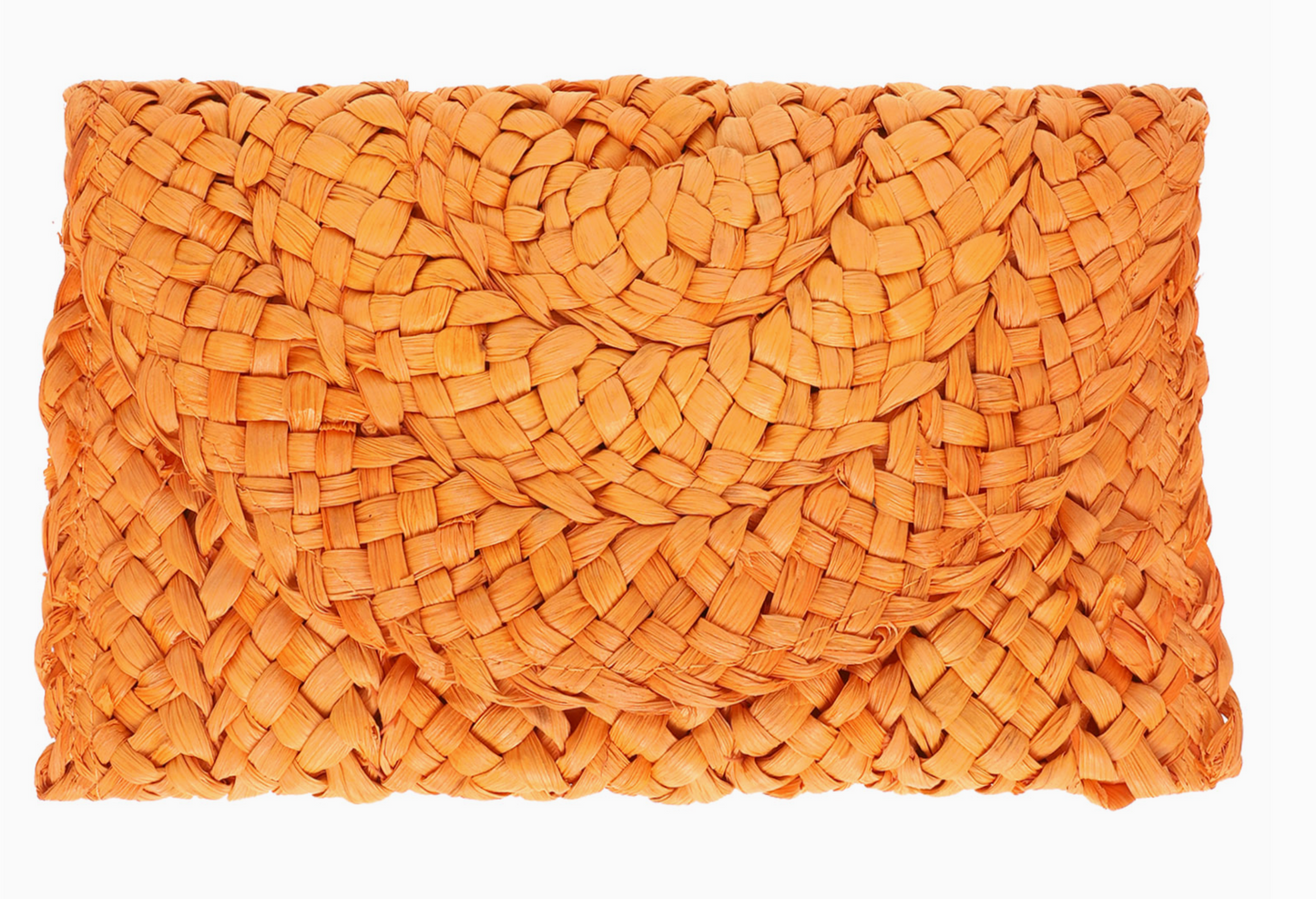 Straw Woven Raffia Clutch Handbag / 5 colors