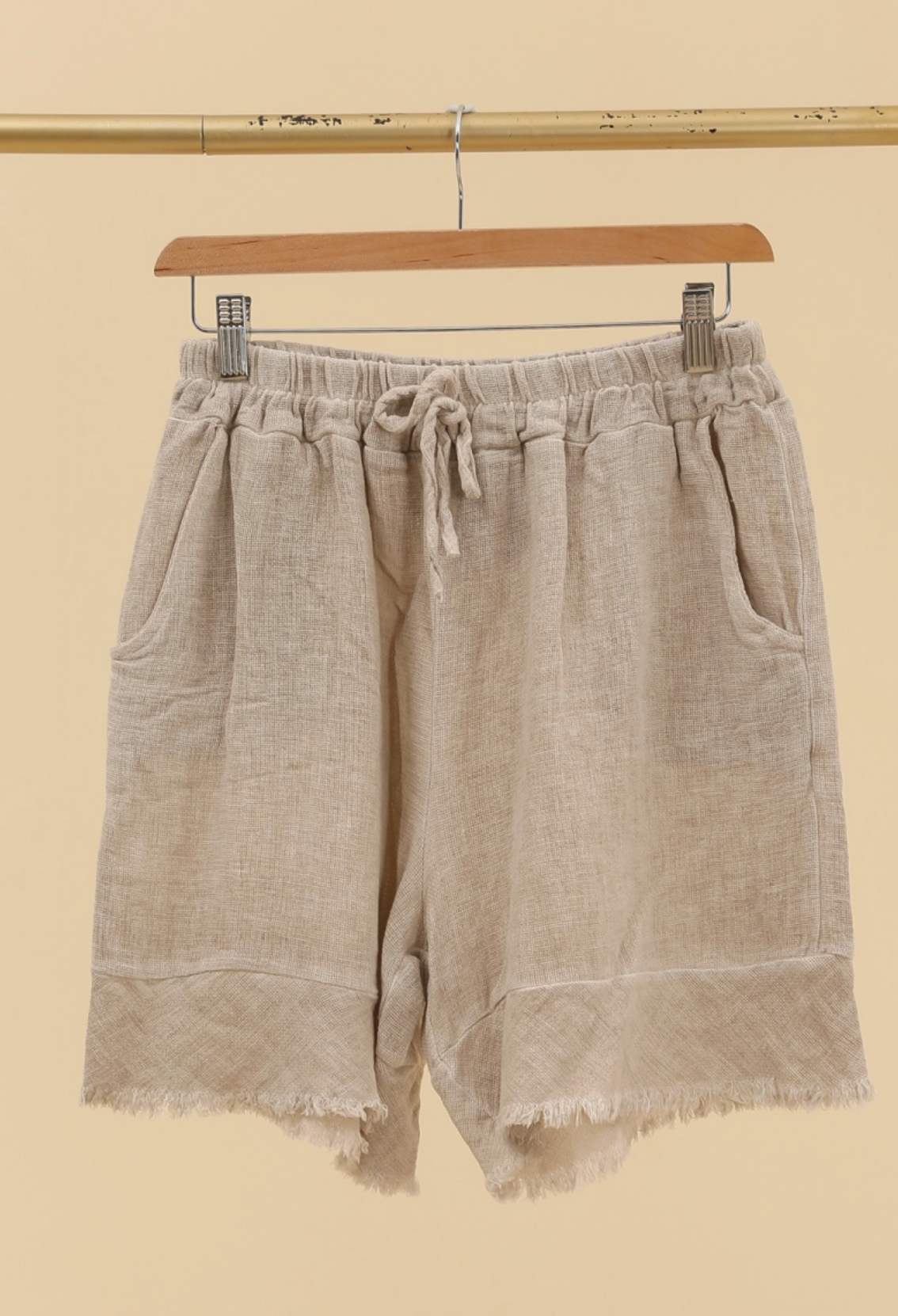 Italian Linen Shorts / 7 colors