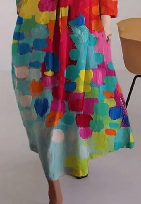 Paint the Town Maxi Dress