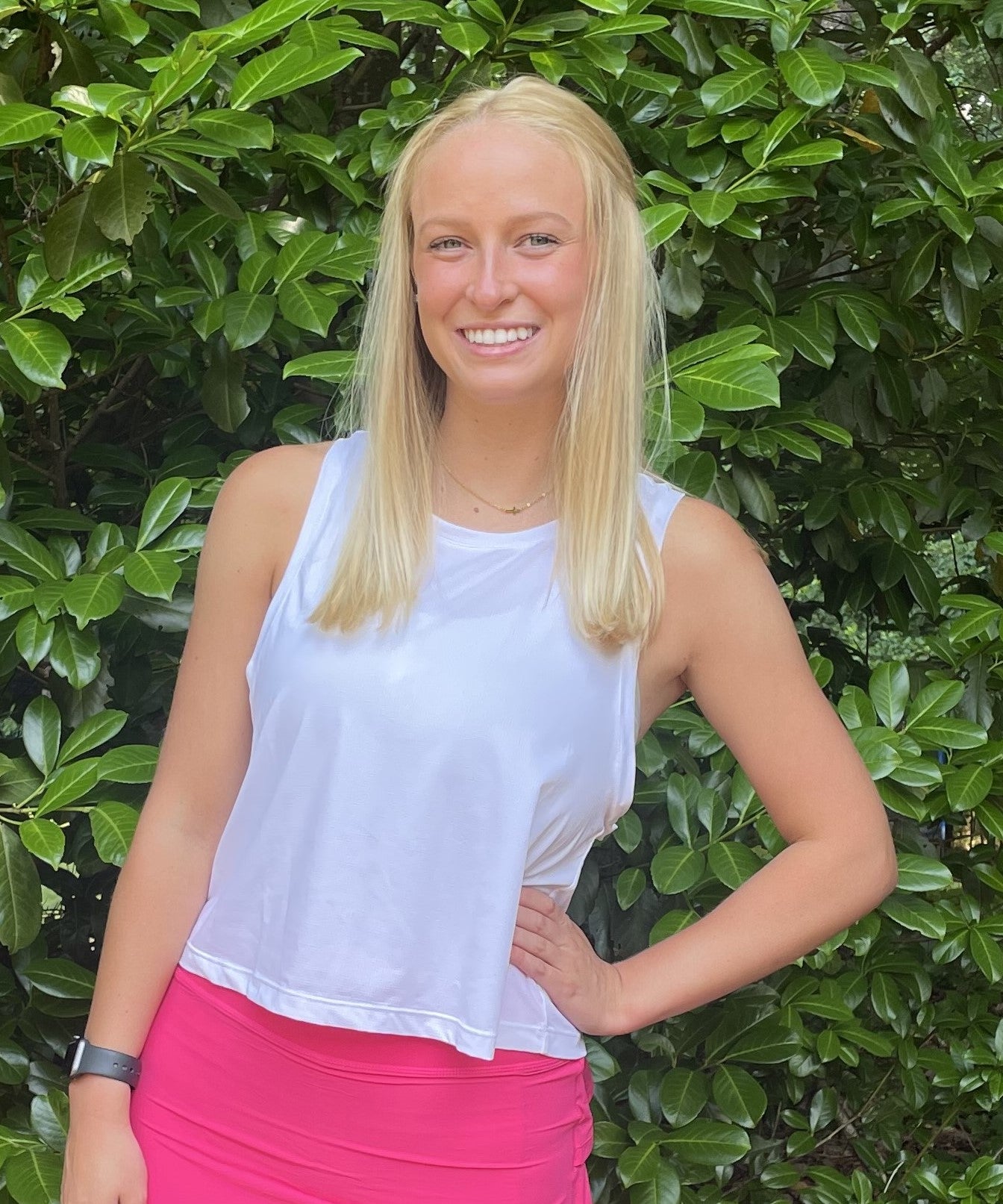 The Little White Cropped Tee