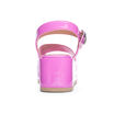 Jump Out Patent Pink Platform Sandals