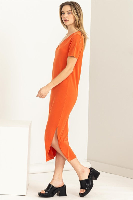 Modal Midi Dress / 2 colors