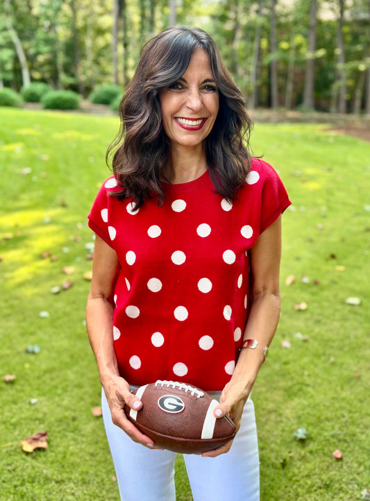 Polka Dot Sweater/ 3 Colors