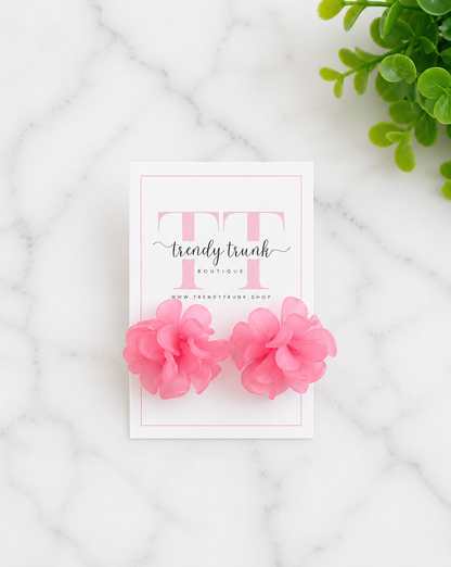 Frosted Bloom Earrings