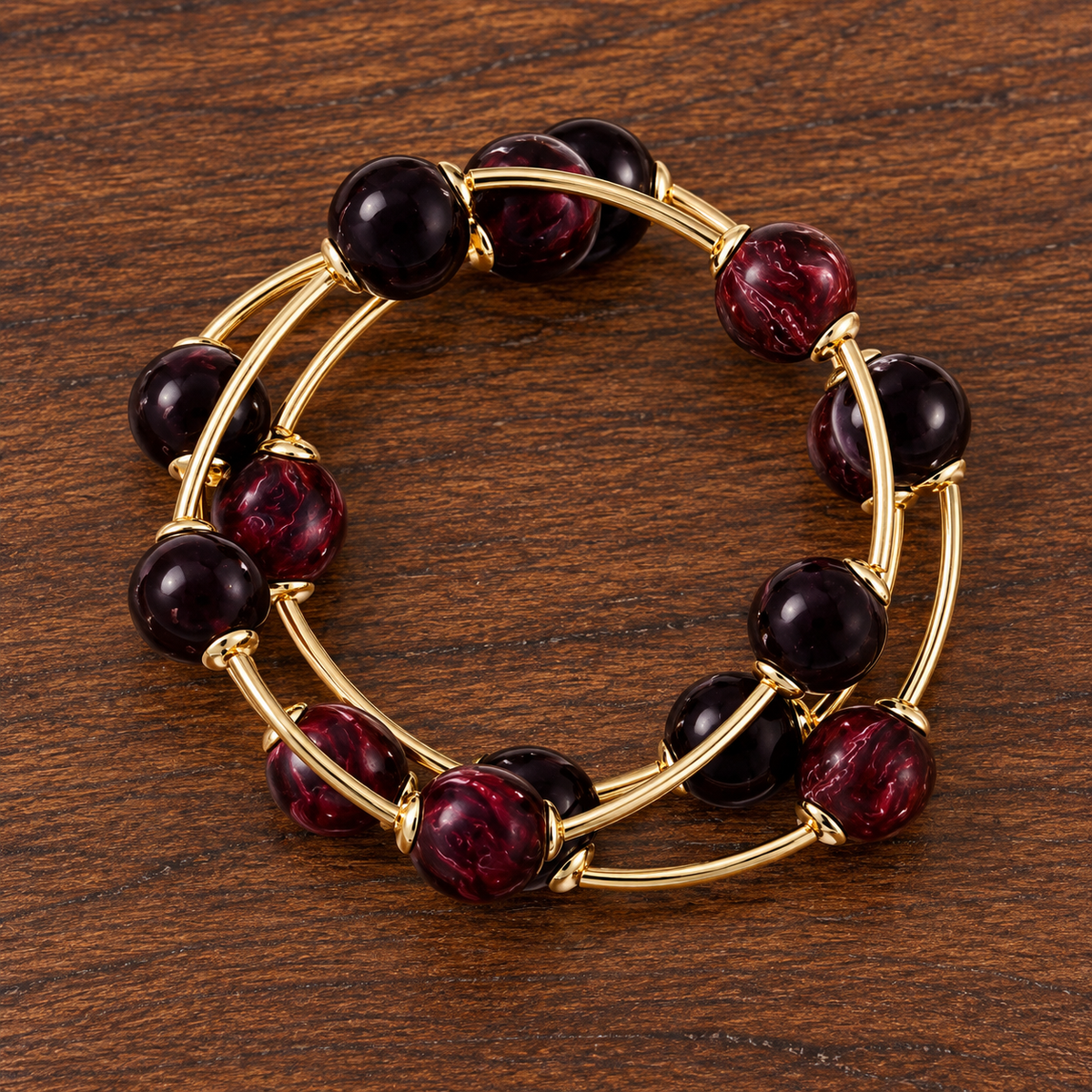 3-Piece Stretch Bracelet Set-5 Colors
