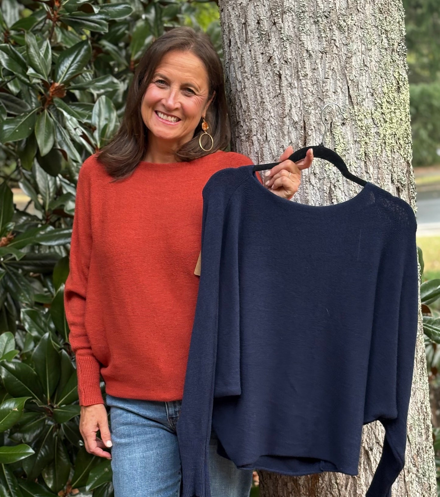 Dolman Sleeve Cashmere Blend Sweater / 8 colors