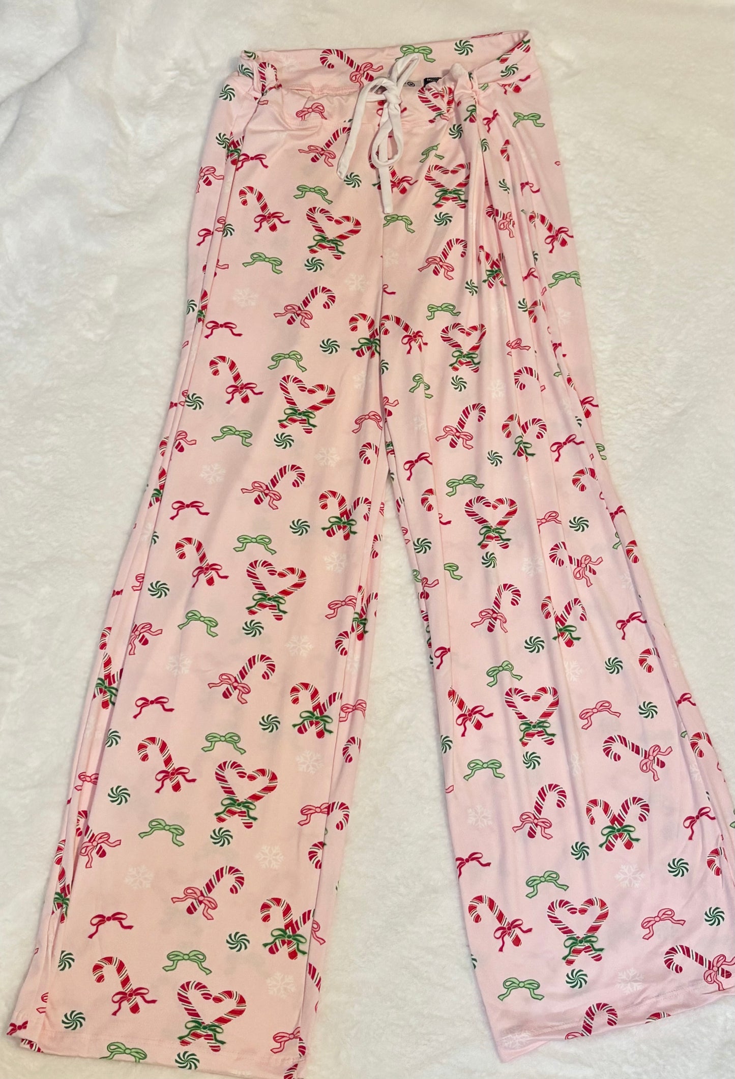 Peppermint hearts Pajama Set/pants and top