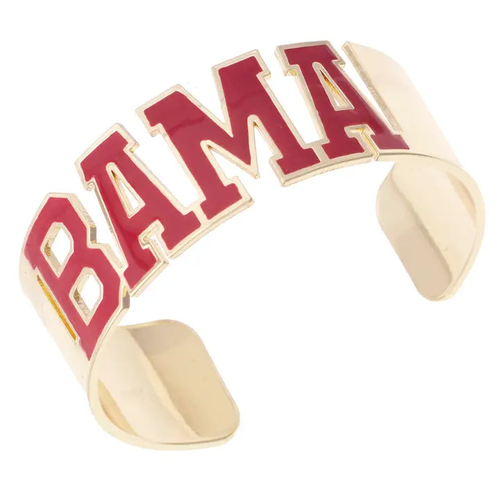 Collegiate Cuff Bracelets